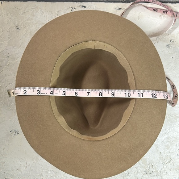 🤍🤍Vintage Wool Fedora Hat with Leather braided band🤍 - Picture 7 of 7